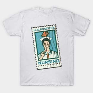 Vintage stamp - nursing T-Shirt